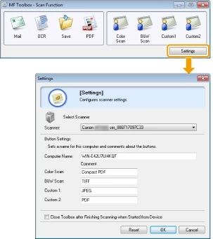 Canon MF Toolbox — screenshot 3